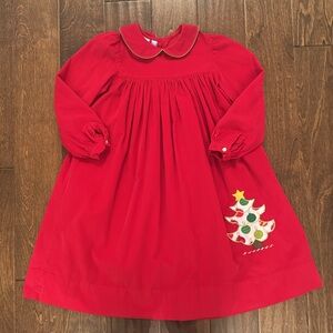 NWOT Monday's Child Applique Christmas Tree Float Dress - 6X price is firm
